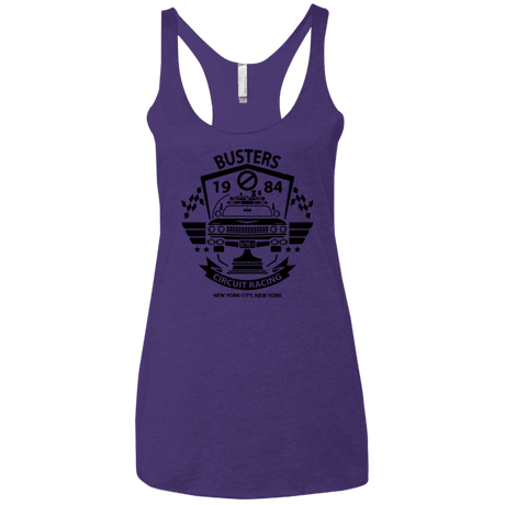T-Shirts Purple / X-Small Busters Circuit Women's Triblend Racerback Tank