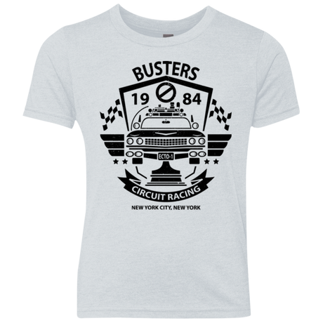 T-Shirts Heather White / YXS Busters Circuit Youth Triblend T-Shirt