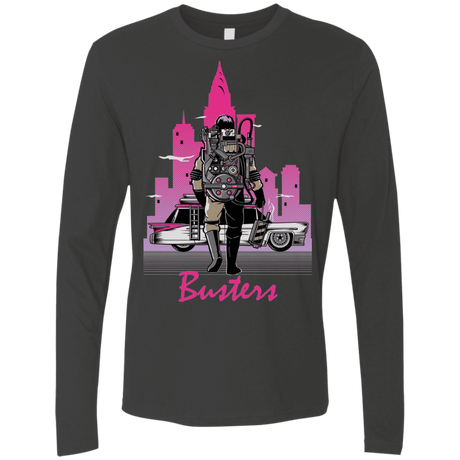 T-Shirts Heavy Metal / Small BUSTERS DRIVE Men's Premium Long Sleeve