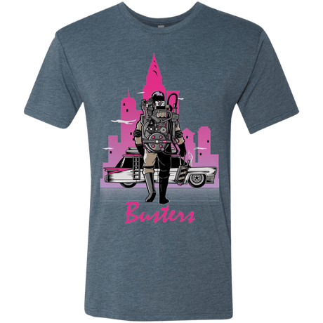 T-Shirts Indigo / Small BUSTERS DRIVE Men's Triblend T-Shirt