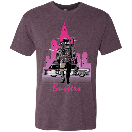 T-Shirts Vintage Purple / Small BUSTERS DRIVE Men's Triblend T-Shirt