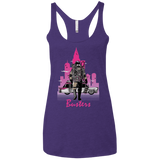 T-Shirts Purple Rush / X-Small BUSTERS DRIVE Women's Triblend Racerback Tank