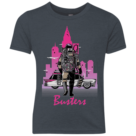 T-Shirts Vintage Navy / YXS BUSTERS DRIVE Youth Triblend T-Shirt