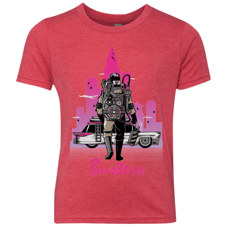 T-Shirts Vintage Red / YXS BUSTERS DRIVE Youth Triblend T-Shirt