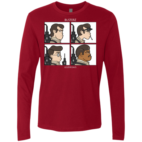 T-Shirts Cardinal / Small Busterz Men's Premium Long Sleeve