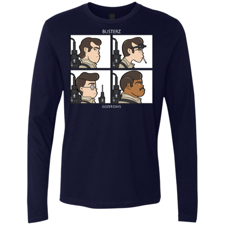 T-Shirts Midnight Navy / Small Busterz Men's Premium Long Sleeve