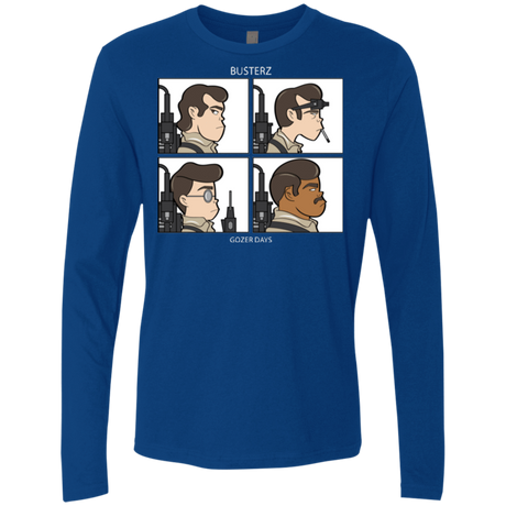 T-Shirts Royal / Small Busterz Men's Premium Long Sleeve