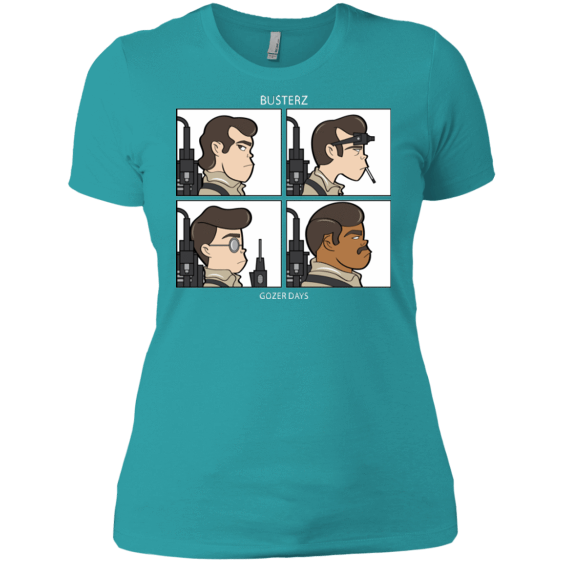 T-Shirts Tahiti Blue / X-Small Busterz Women's Premium T-Shirt