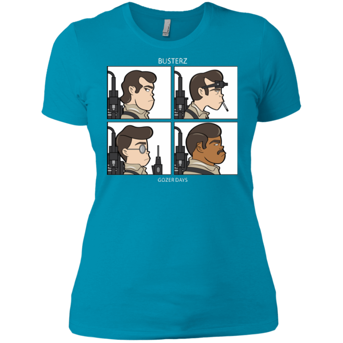T-Shirts Turquoise / X-Small Busterz Women's Premium T-Shirt