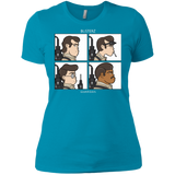 T-Shirts Turquoise / X-Small Busterz Women's Premium T-Shirt