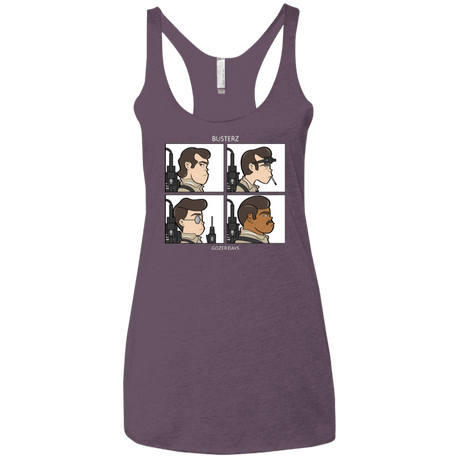 T-Shirts Vintage Purple / X-Small Busterz Women's Triblend Racerback Tank