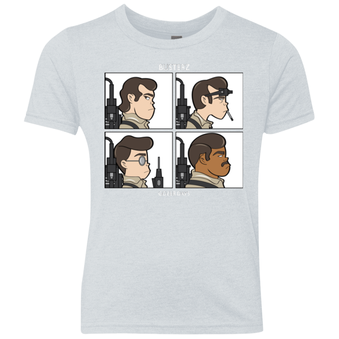 T-Shirts Heather White / YXS Busterz Youth Triblend T-Shirt