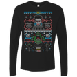 T-Shirts Black / Small Bustin Christmas Men's Premium Long Sleeve