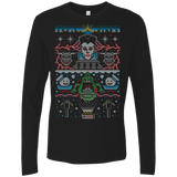 T-Shirts Black / Small Bustin Christmas Men's Premium Long Sleeve