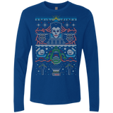 T-Shirts Royal / Small Bustin Christmas Men's Premium Long Sleeve