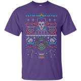 T-Shirts Purple / Small Bustin Christmas T-Shirt