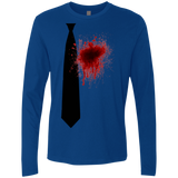 T-Shirts Royal / Small Butcher tie Men's Premium Long Sleeve
