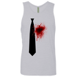 T-Shirts Heather Grey / Small Butcher tie Men's Premium Tank Top