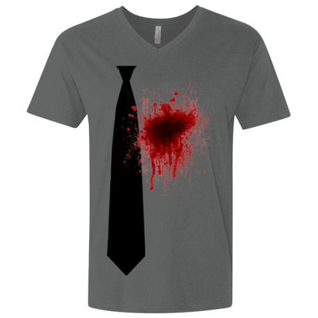 T-Shirts Heavy Metal / X-Small Butcher tie Men's Premium V-Neck