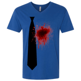 T-Shirts Royal / X-Small Butcher tie Men's Premium V-Neck
