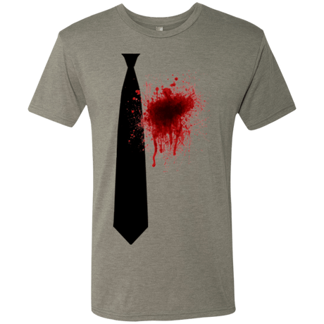 T-Shirts Venetian Grey / Small Butcher tie Men's Triblend T-Shirt