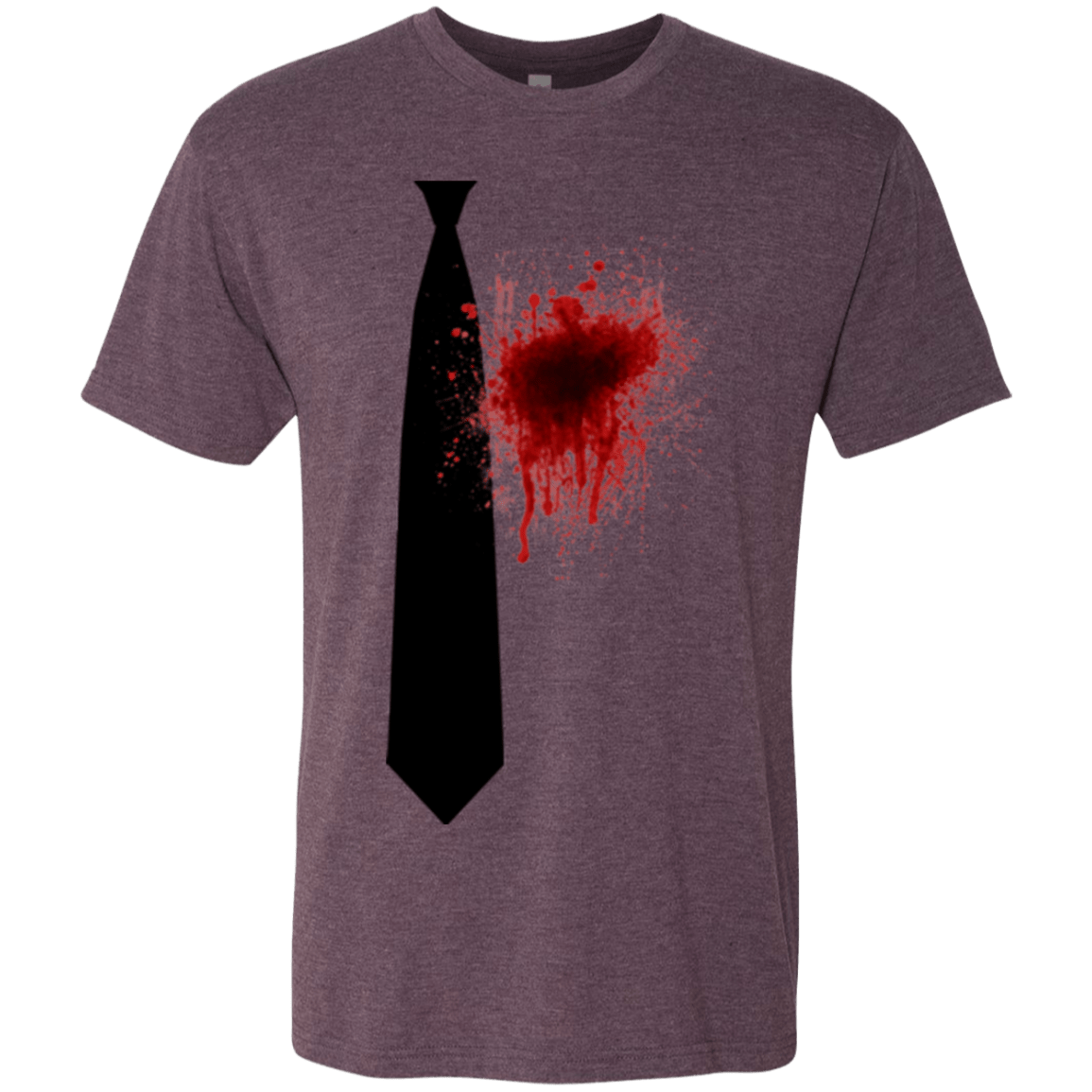 T-Shirts Vintage Purple / Small Butcher tie Men's Triblend T-Shirt
