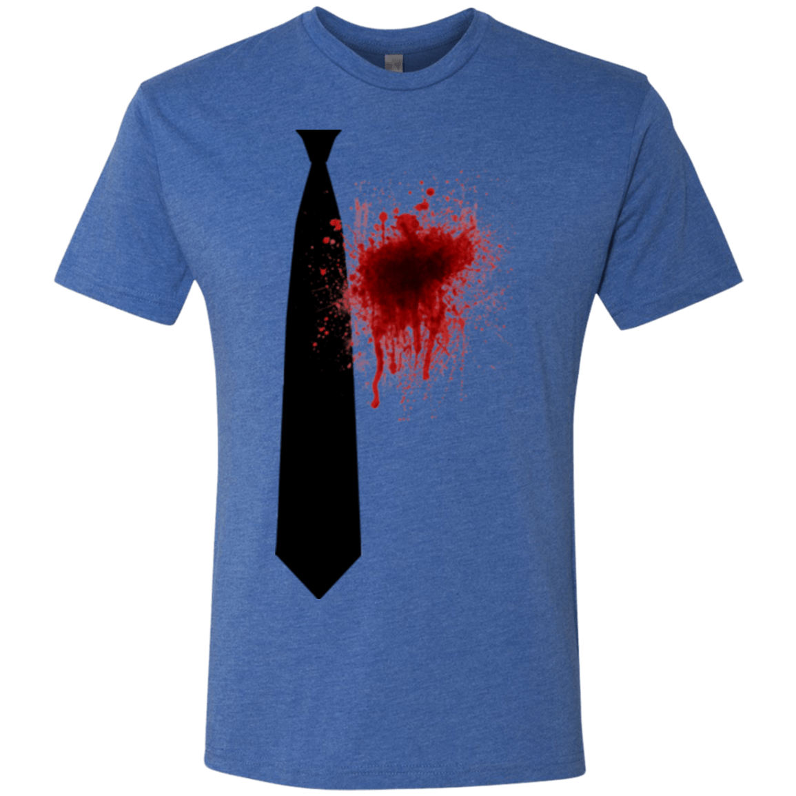 T-Shirts Vintage Royal / Small Butcher tie Men's Triblend T-Shirt