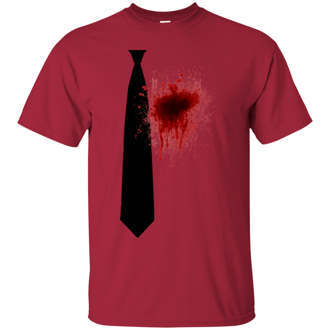 T-Shirts Cardinal / Small Butcher tie T-Shirt