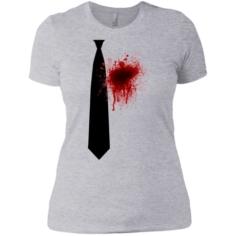 T-Shirts Heather Grey / X-Small Butcher tie Women's Premium T-Shirt