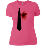 T-Shirts Hot Pink / X-Small Butcher tie Women's Premium T-Shirt