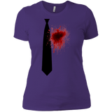 T-Shirts Purple / X-Small Butcher tie Women's Premium T-Shirt