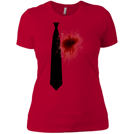 T-Shirts Red / X-Small Butcher tie Women's Premium T-Shirt