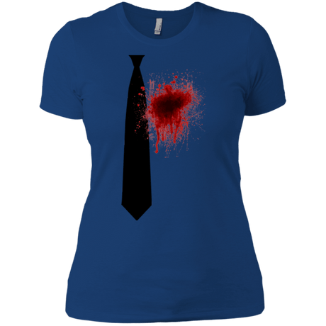 T-Shirts Royal / X-Small Butcher tie Women's Premium T-Shirt
