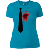 T-Shirts Turquoise / X-Small Butcher tie Women's Premium T-Shirt