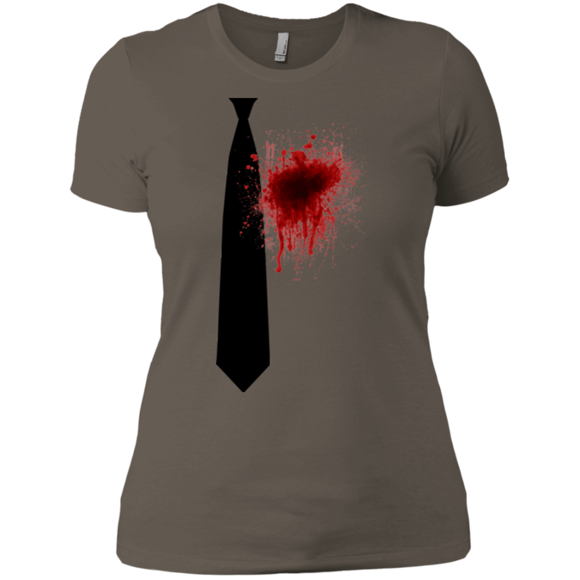 T-Shirts Warm Grey / X-Small Butcher tie Women's Premium T-Shirt