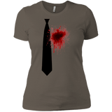 T-Shirts Warm Grey / X-Small Butcher tie Women's Premium T-Shirt