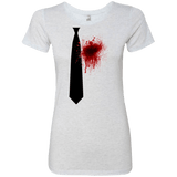 T-Shirts Heather White / Small Butcher tie Women's Triblend T-Shirt