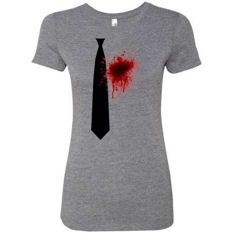 T-Shirts Premium Heather / Small Butcher tie Women's Triblend T-Shirt
