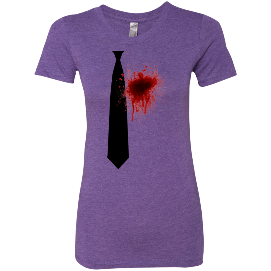 T-Shirts Purple Rush / Small Butcher tie Women's Triblend T-Shirt