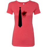 T-Shirts Vintage Red / Small Butcher tie Women's Triblend T-Shirt