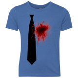 T-Shirts Vintage Royal / YXS Butcher tie Youth Triblend T-Shirt