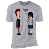 T-Shirts Heather Grey / YXS butt.. Boys Premium T-Shirt