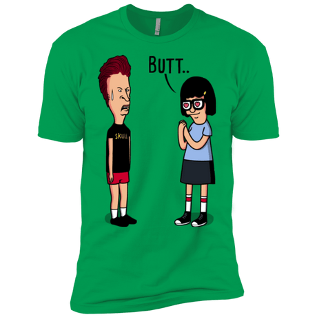 T-Shirts Kelly Green / YXS butt.. Boys Premium T-Shirt
