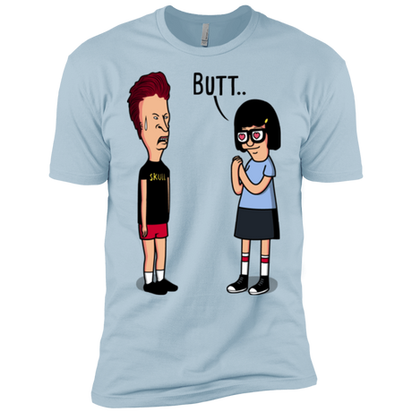 T-Shirts Light Blue / YXS butt.. Boys Premium T-Shirt