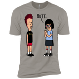 T-Shirts Light Grey / YXS butt.. Boys Premium T-Shirt