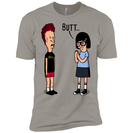 T-Shirts Light Grey / YXS butt.. Boys Premium T-Shirt