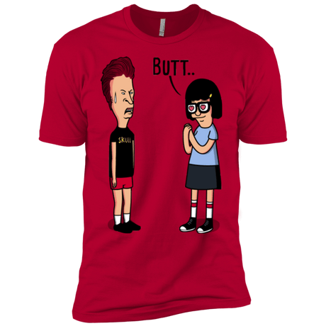T-Shirts Red / YXS butt.. Boys Premium T-Shirt