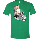 T-Shirts Heather Irish Green / S Butt Face Copies Men's Semi-Fitted Softstyle