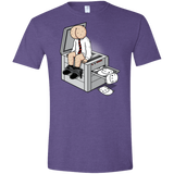 T-Shirts Heather Purple / S Butt Face Copies Men's Semi-Fitted Softstyle