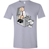 T-Shirts Sport Grey / X-Small Butt Face Copies Men's Semi-Fitted Softstyle